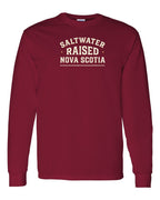 Saltwater Raised NS Sign Long Sleeve Tee - Unisex