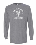 Maritime Swag CB Mandala white Lobster Long Sleeve Tee - Unisex