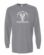 Maritime swag NFLD Mandala White Lobster Long Sleeve Tee - Unisex