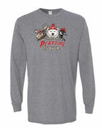 We Tried Nice New Full Front Long Sleeve in Graphite Heather