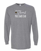 A Piece Of My Heart in PEI Tartan Long Sleeve Tee - Unisex