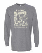 Bejezus Long Sleeve in Graphite Heather