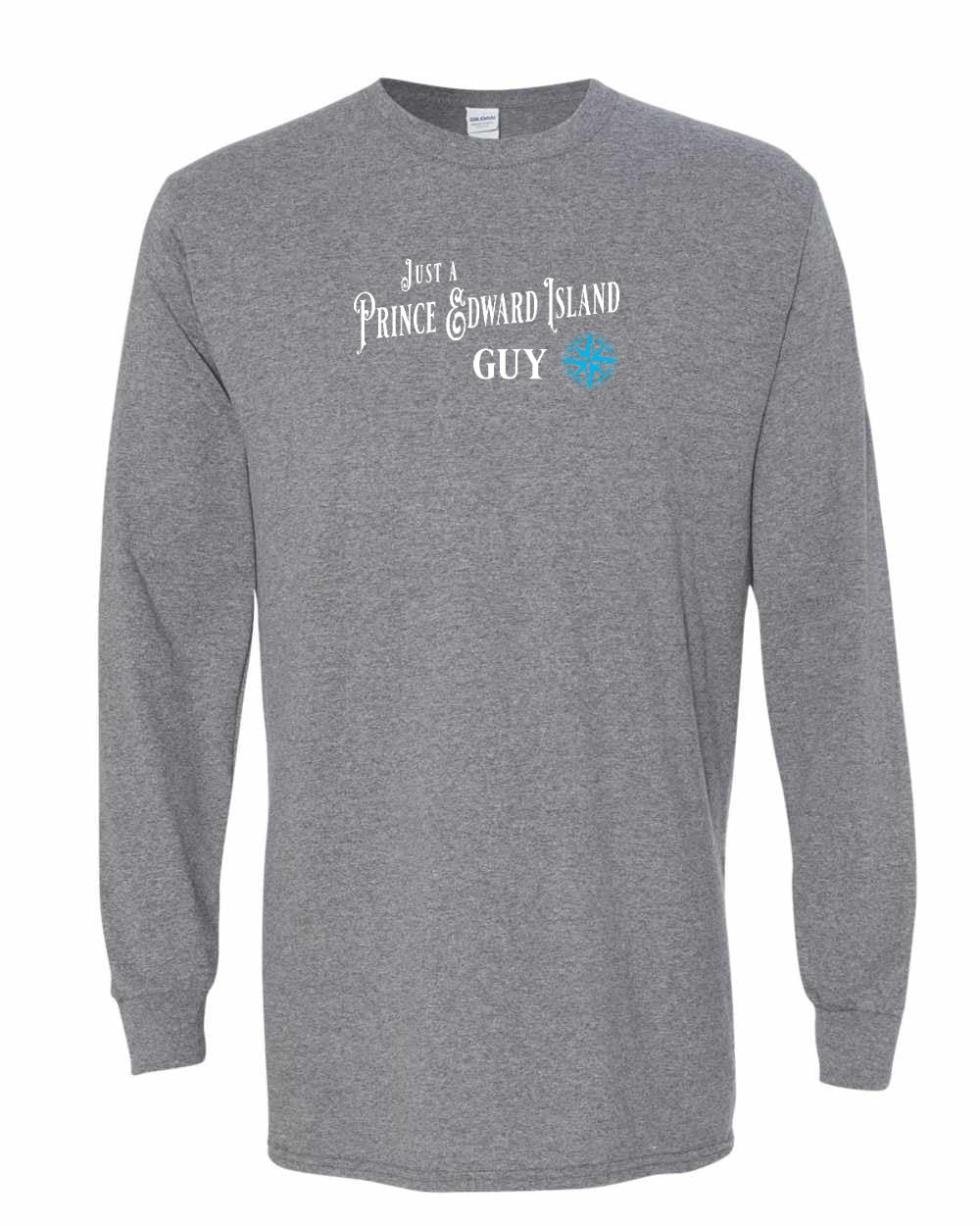 Just a PEI Guy Blue Long Sleeve Tee - Unisex