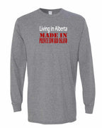 Living in Ab made in PEI Long Sleeve Tee - Unisex