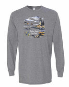 Maritime Serenity NS Long Sleeve Tee - Unisex