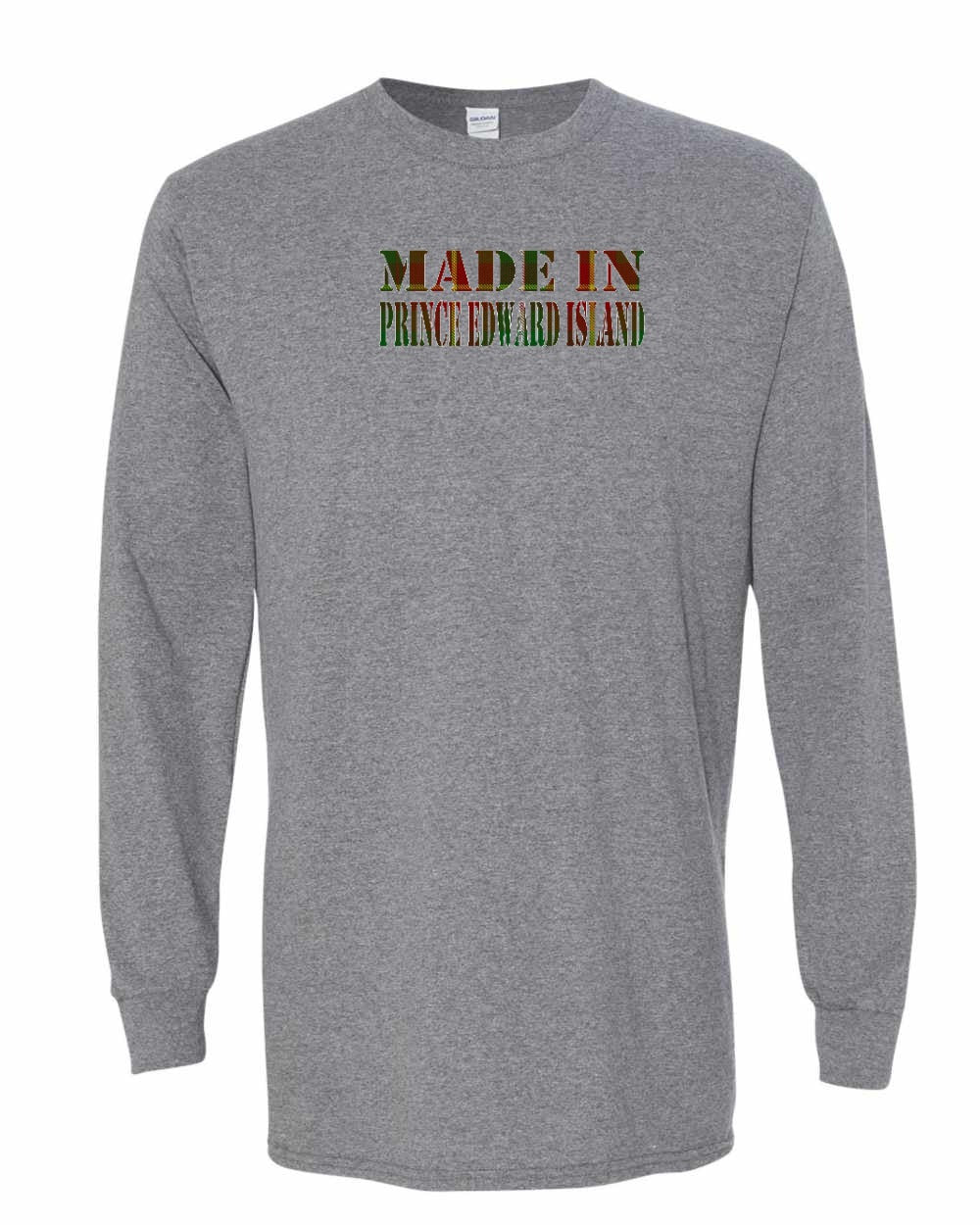 Made In PEI tartan Long Sleeve Tee - Unisex