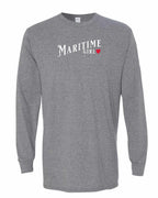 Maritime Girl red heart Long Sleeve - Unisex