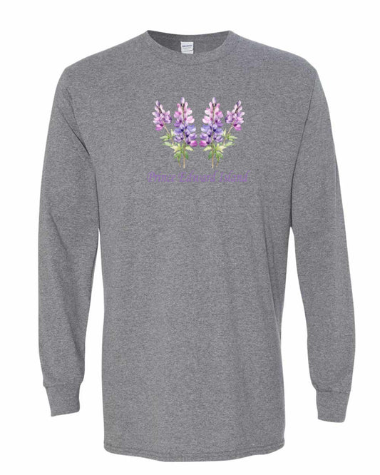 PEI Lupins full Long Sleeve Tee