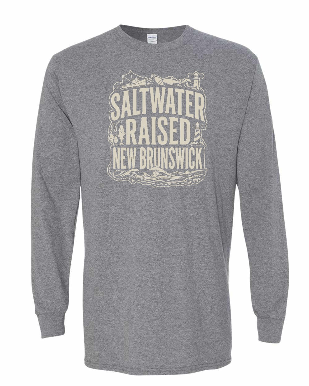 NB Saltwater Raised Folk Long Sleeve Tee - Unisex