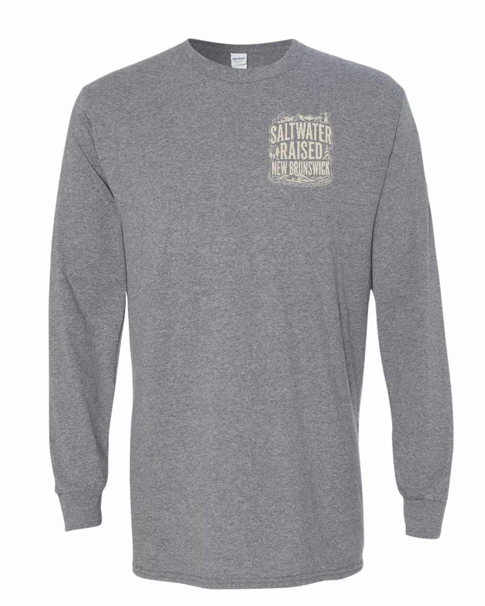 NB Saltwater Raised Folk Left Chest Long Sleeve Tee - Unisex