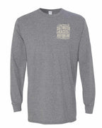NFLD Saltwater Raised Folk Left Chest and Back Long Sleeve Tee - Unisex