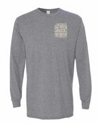 PEI Saltwater Raised Folk Left Chest Long Sleeve Tee - Unisex