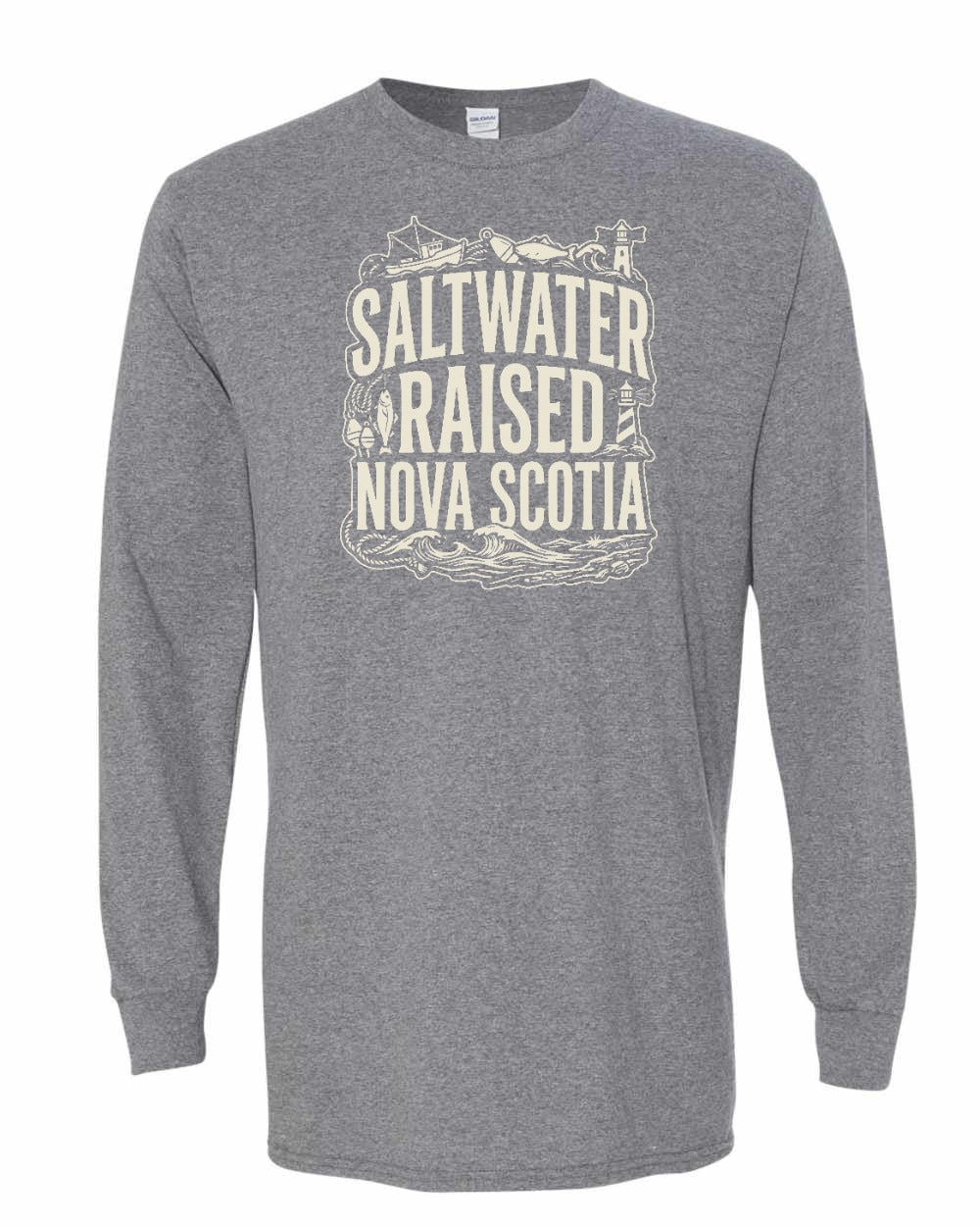 Saltwater Raised NS Folk Long Sleeve - Unisex