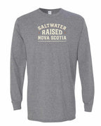 Saltwater Raised NS Sign Long Sleeve Tee - Unisex