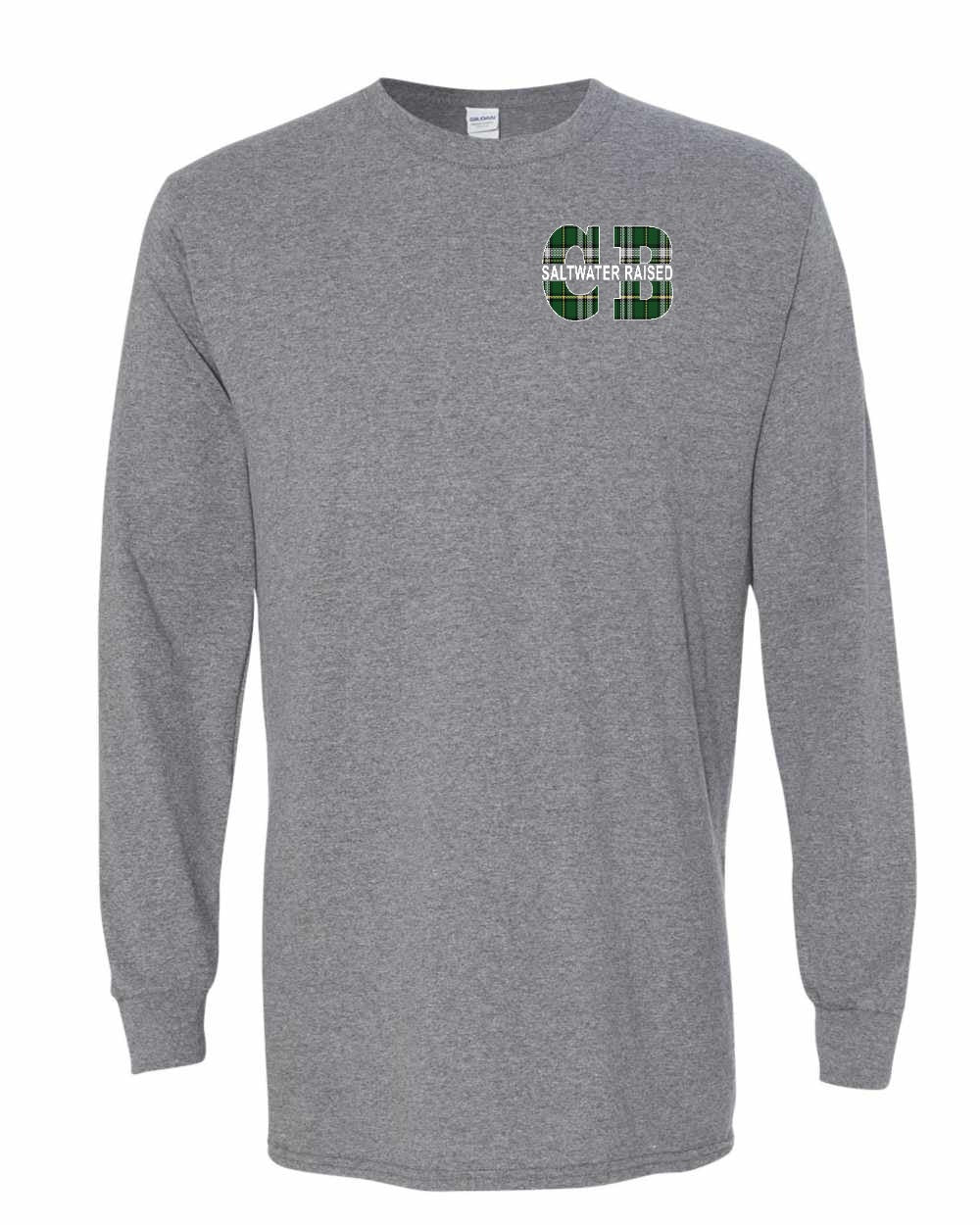Saltwater Raised CB Left Chest Long Sleeve Tee - Unisex
