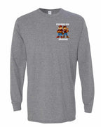 Standing Our Ground Left Chest and Back Long Sleeve in Graphite Heather