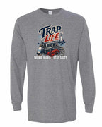 Trap Life Long Sleeve in Graphite Heather