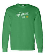 Just a Maritime Guy Yellow Compass Long Sleeve Tee - Unisex