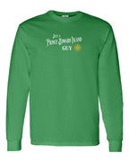 Just a PEI Guy Yellow Compass Long Sleeve Tee - Unisex