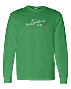 Just a PEI Girl red heart Long Sleeve - Unisex