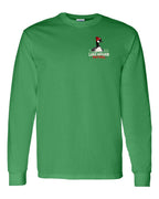 Lake Patrol Left Chest and Back Long Sleeve in Irish Green