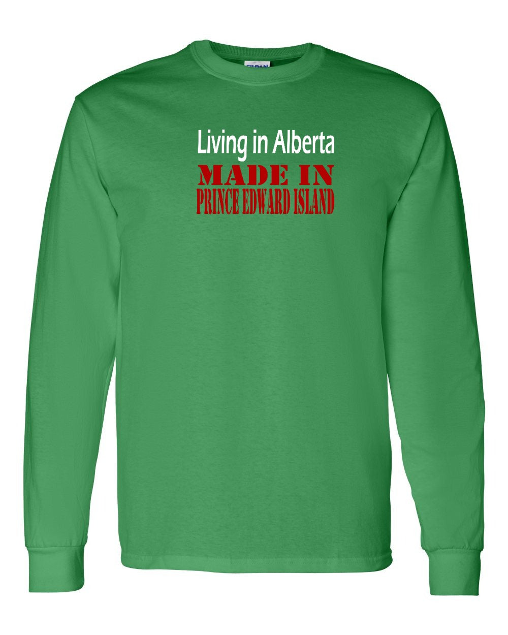 Living in Ab made in PEI Long Sleeve Tee - Unisex