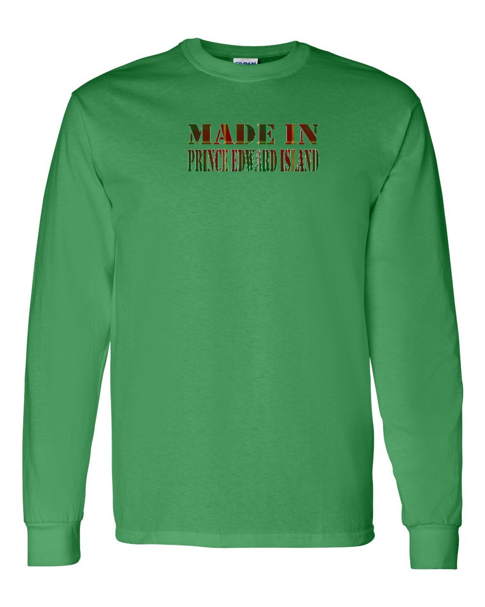Made In PEI tartan Long Sleeve Tee - Unisex