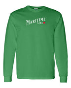 Maritime Girl red heart Long Sleeve - Unisex