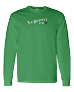NB Girl tartan heart Long Sleeve - Unisex