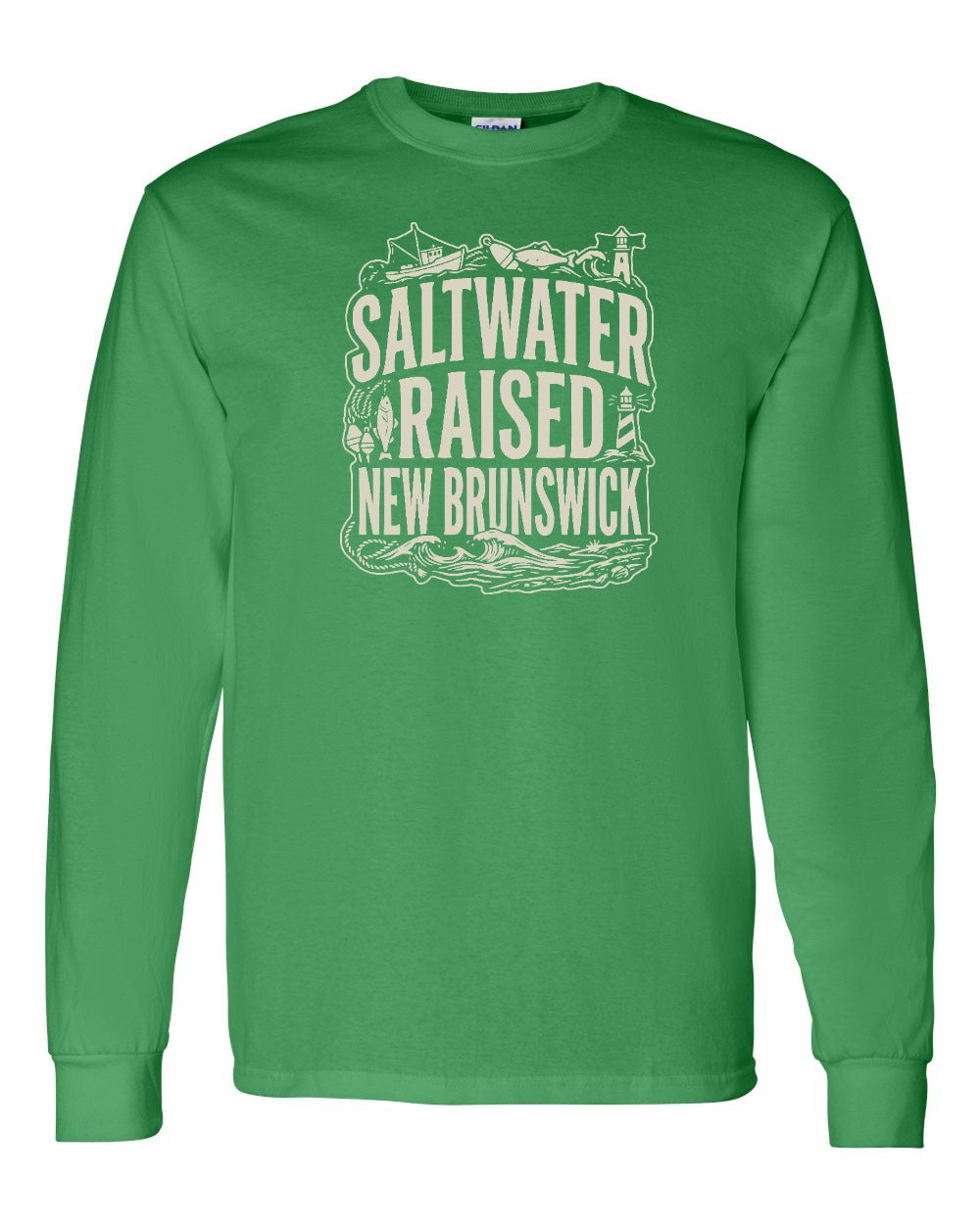 NB Saltwater Raised Folk Long Sleeve Tee - Unisex