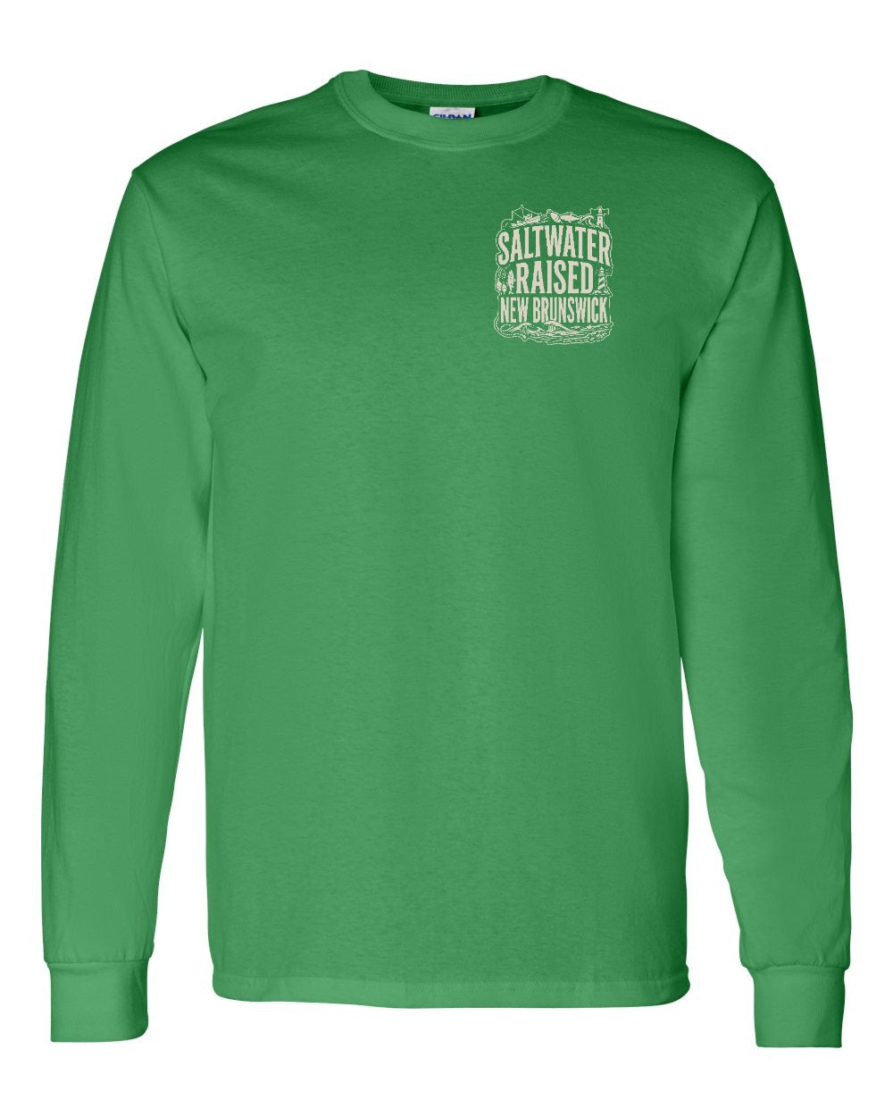 NB Saltwater Raised Folk Left Chest Long Sleeve Tee - Unisex