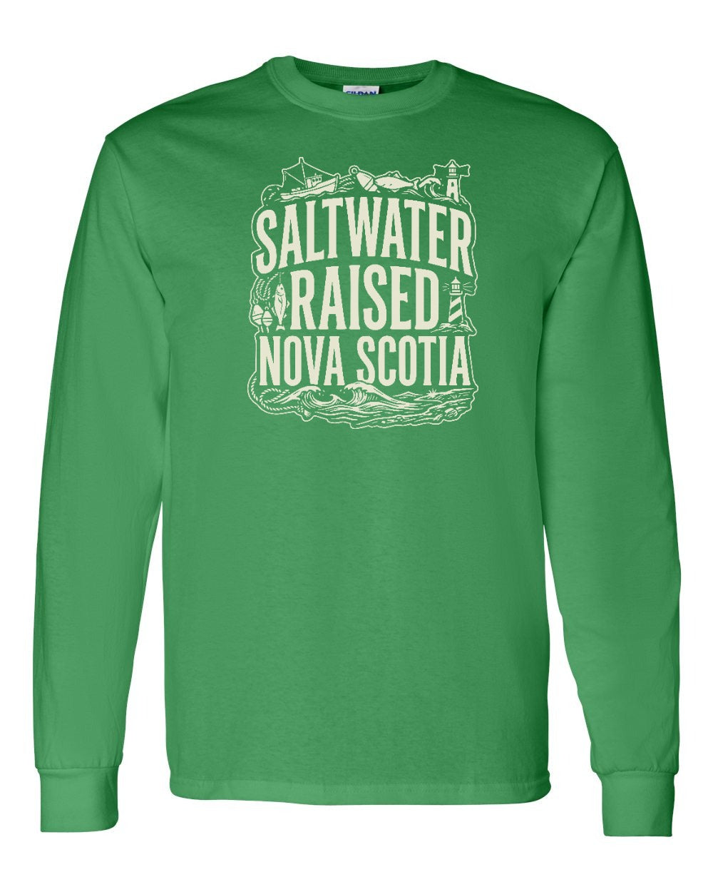 Saltwater Raised NS Folk Long Sleeve - Unisex