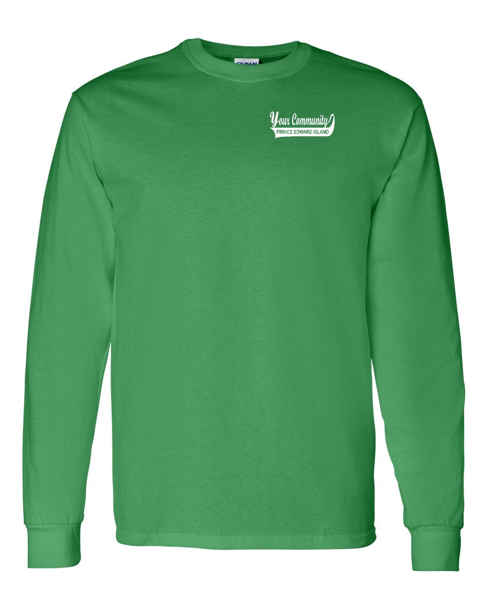 Your Custom Community Swoop PEI Left Chest Long Sleeve Tee - Unisex