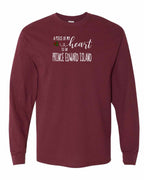 A Piece Of My Heart in PEI Tartan Long Sleeve Tee - Unisex