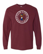 Calm Cool Maritimer Moose Long Sleeve Tee - Unisex