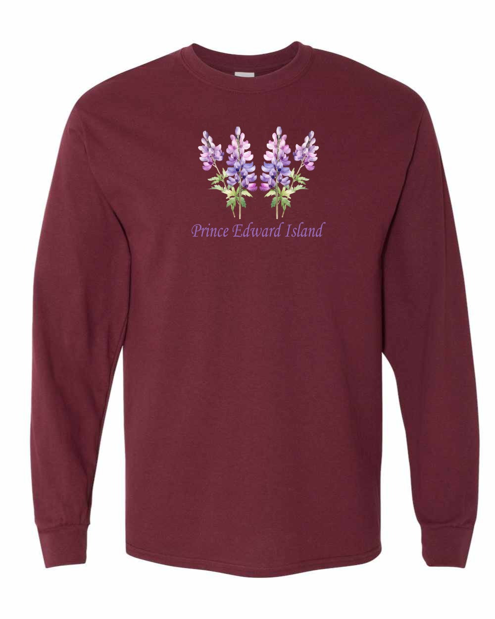 PEI Lupins Long Sleeve Tee - Unisex