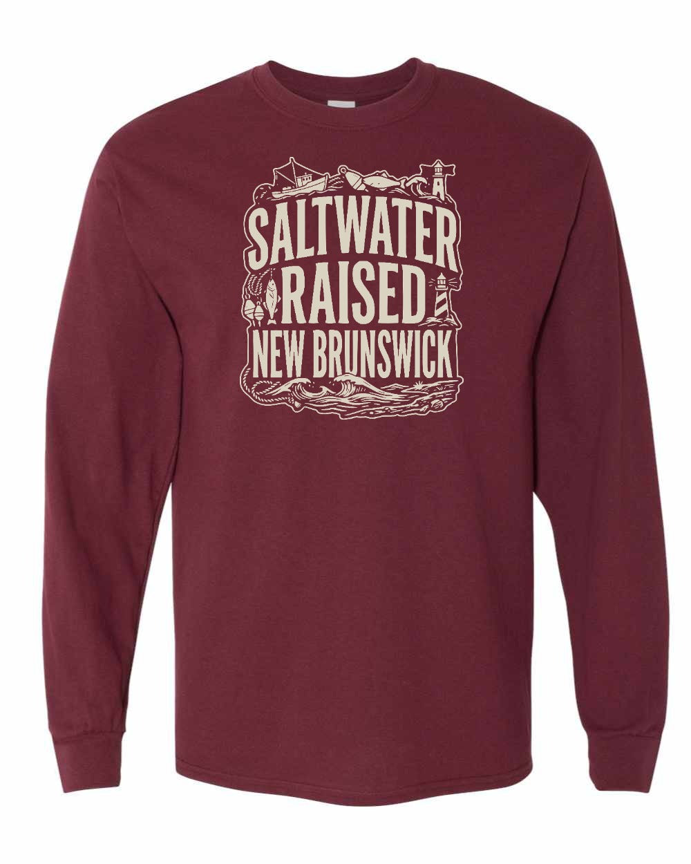 NB Saltwater Raised Folk Long Sleeve Tee - Unisex