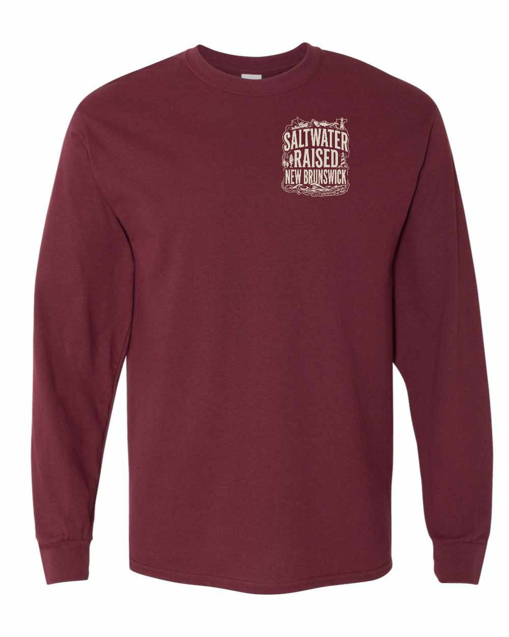NB Saltwater Raised Folk Left Chest Long Sleeve Tee - Unisex