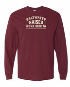 Saltwater Raised NS Sign Long Sleeve Tee - Unisex