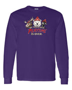 We Tried Nice New Full Front Long Sleeve in Purple
