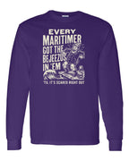Bejezus Long Sleeve in Purple