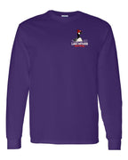 Lake Patrol Left Chest and Back Long Sleeve in Purple