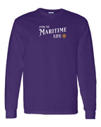 Living the Maritime life yellow compass Long Sleeve Tee - Unisex