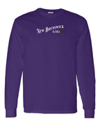 NB Girl tartan heart Long Sleeve - Unisex