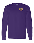 Newfoundland Thing Badge Left Chest and Back Long Sleeve in Purple