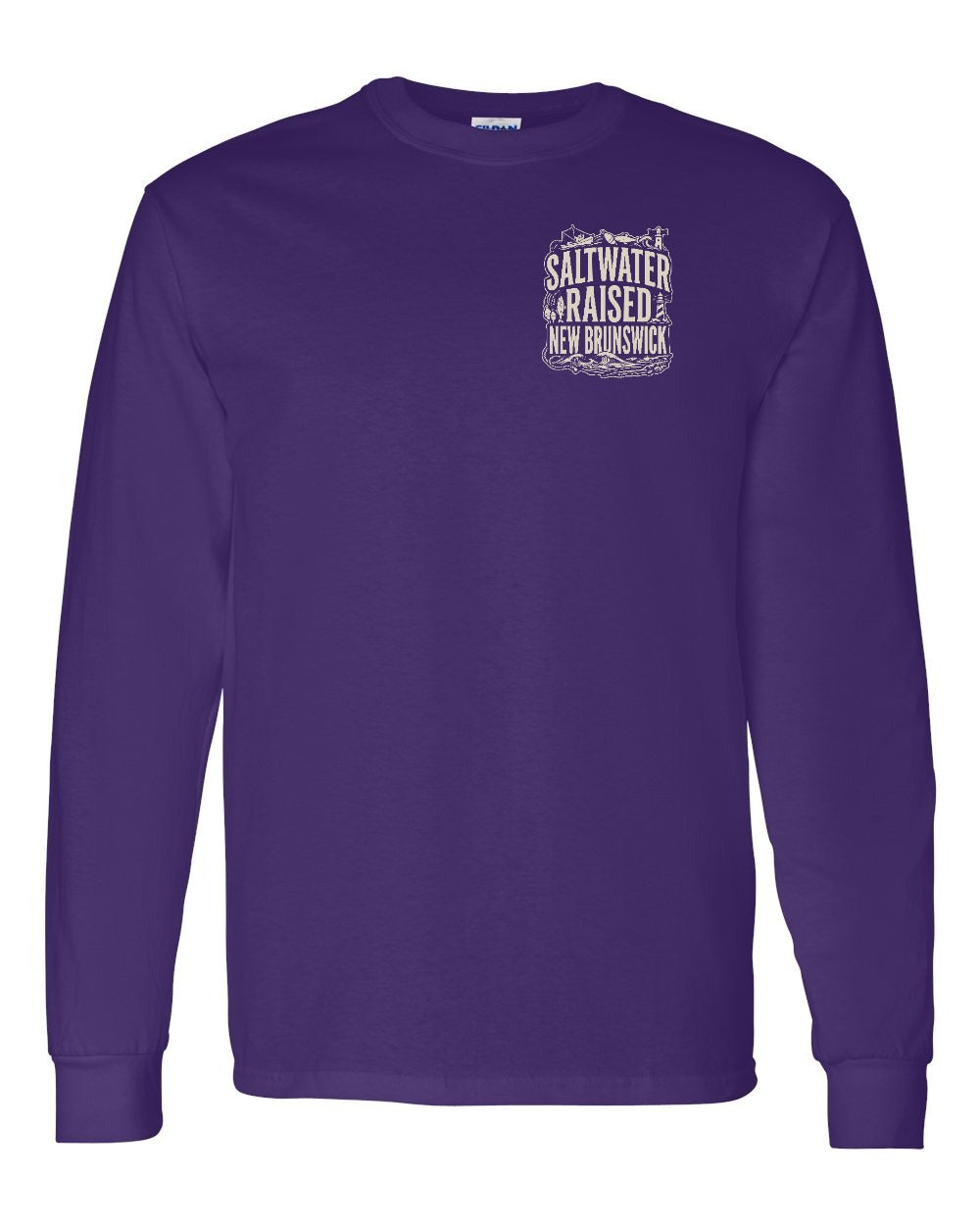 NB Saltwater Raised Folk Left Chest Long Sleeve Tee - Unisex