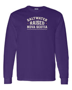 Saltwater Raised NS Sign Long Sleeve Tee - Unisex