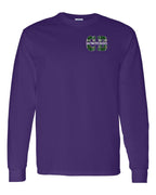 Saltwater Raised CB Left Chest Long Sleeve Tee - Unisex
