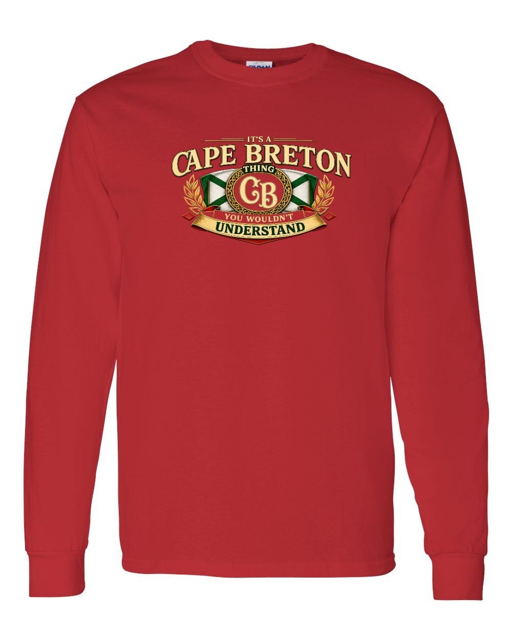 Cb Understand Flag Long Sleeve in Red