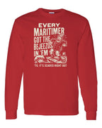 Bejezus Long Sleeve in Red